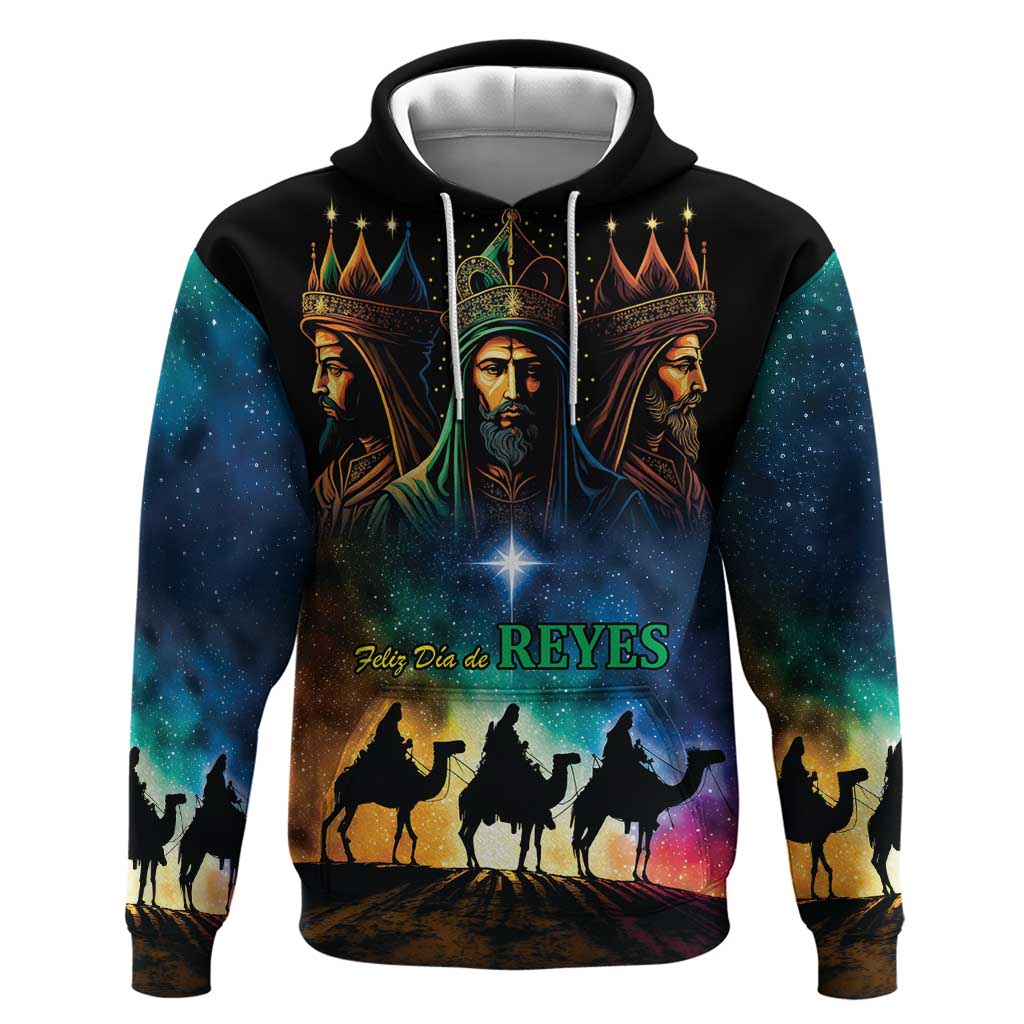 Feliz Dia De Reyes Three Kings Day Hoodie Happy Epiphany Day LT9