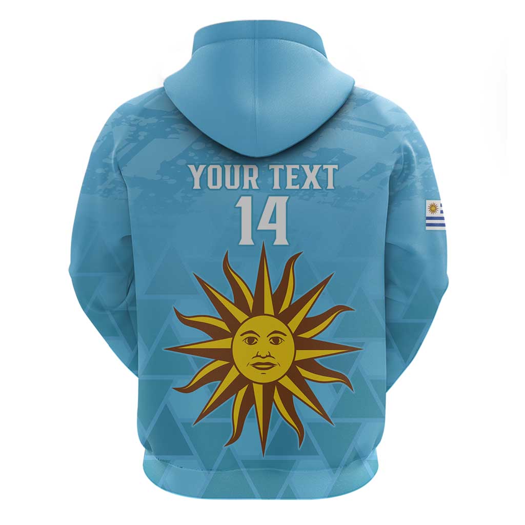 Custom Uruguay Football Hoodie 2024 Vamos La Celeste LT14