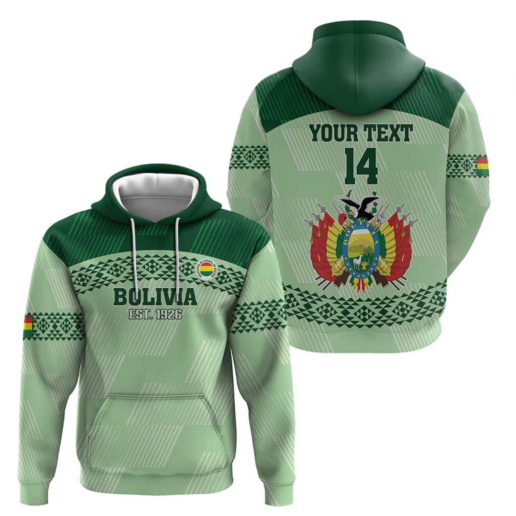Custom La Verde Bolivia Football Hoodie Est 1926 Newest Version LT14
