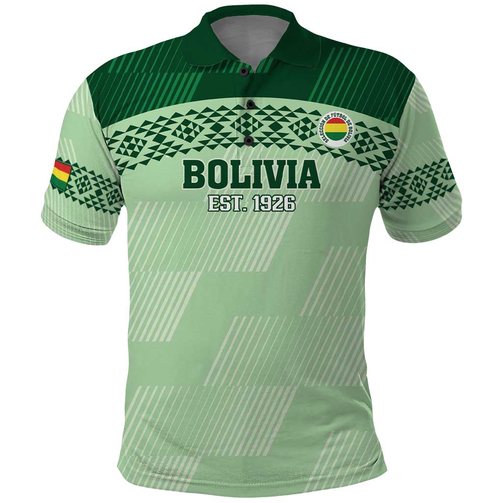 Custom La Verde Bolivia Football Polo Shirt Est 1926 Newest Version LT14
