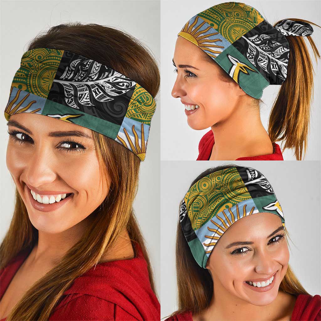 Rugby 2025 Championship Neck Gaiter Combination of Southern Hemisphere Countries LT14