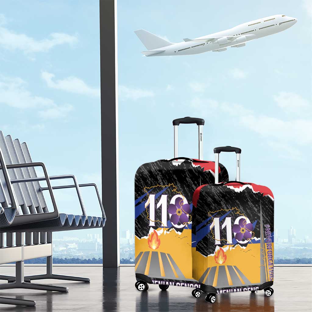 Armenian Genocide Remembrance Day Luggage Cover Tsitsernakaberd 110th Anniversary Never Forget LT14