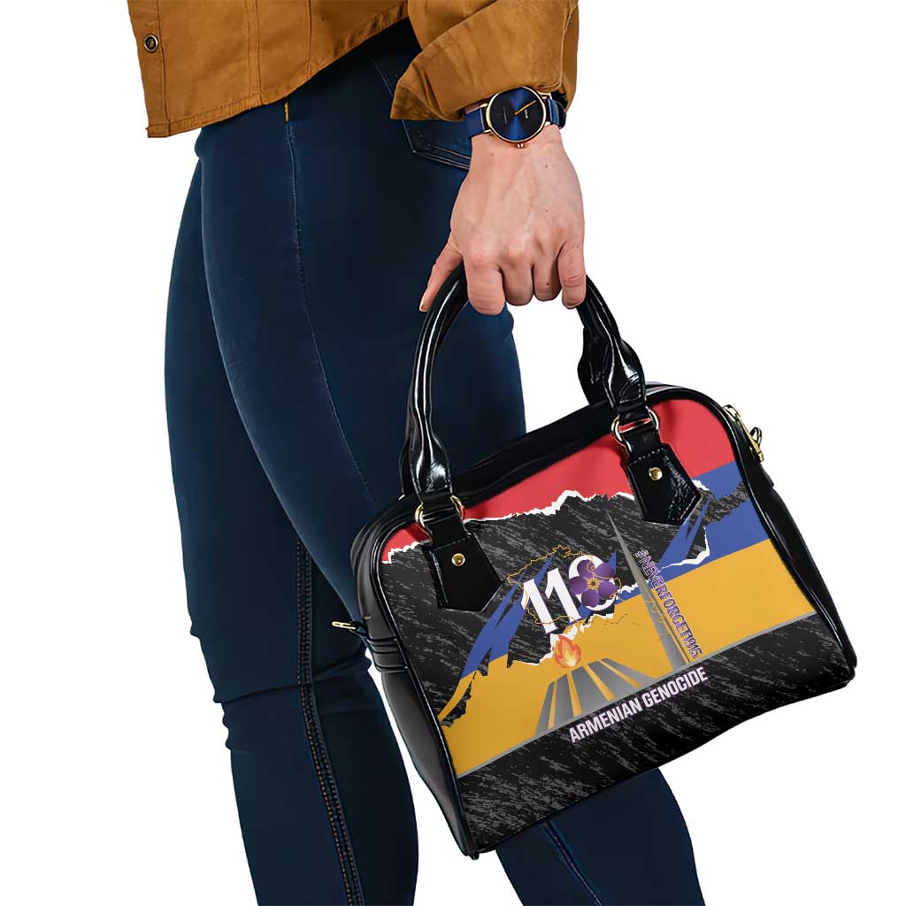 Armenian Genocide Remembrance Day Shoulder Handbag Tsitsernakaberd 110th Anniversary Never Forget LT14