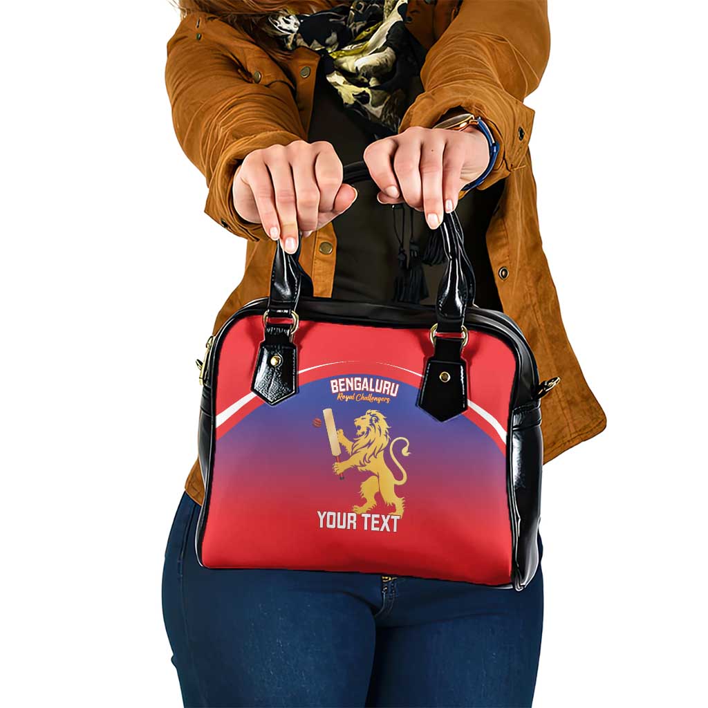 Custom Bengaluru India Cricket Shoulder Handbag Go Champions LT14