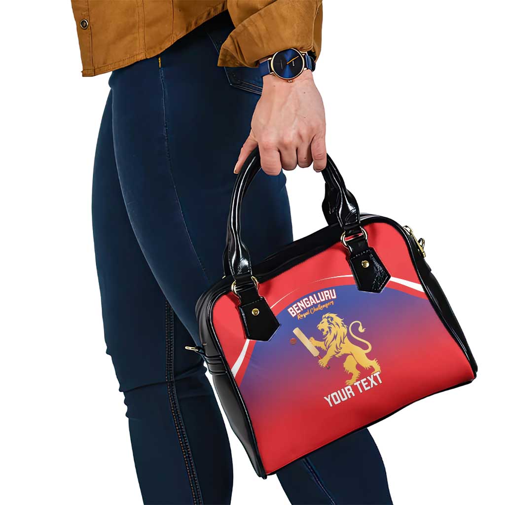Custom Bengaluru India Cricket Shoulder Handbag Go Champions LT14