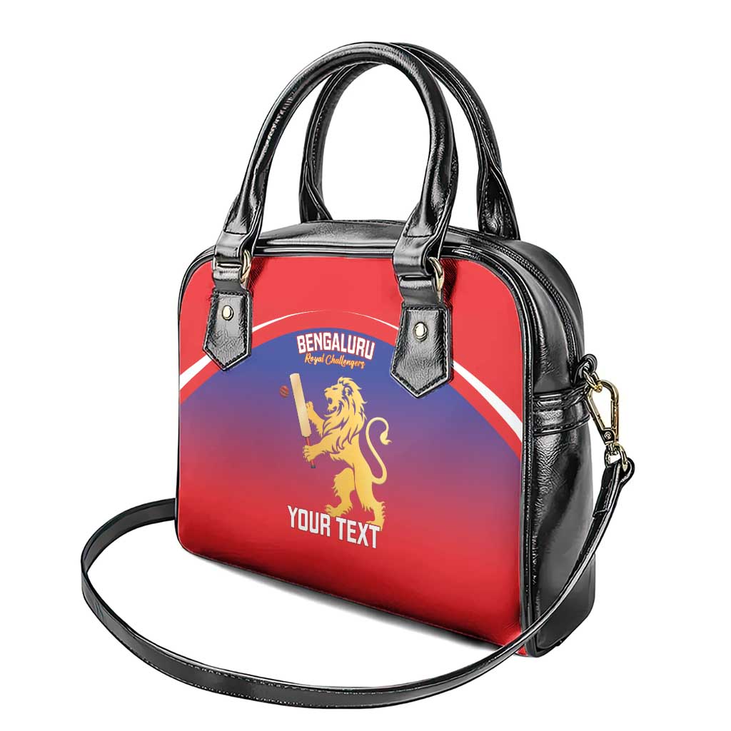 Custom Bengaluru India Cricket Shoulder Handbag Go Champions LT14