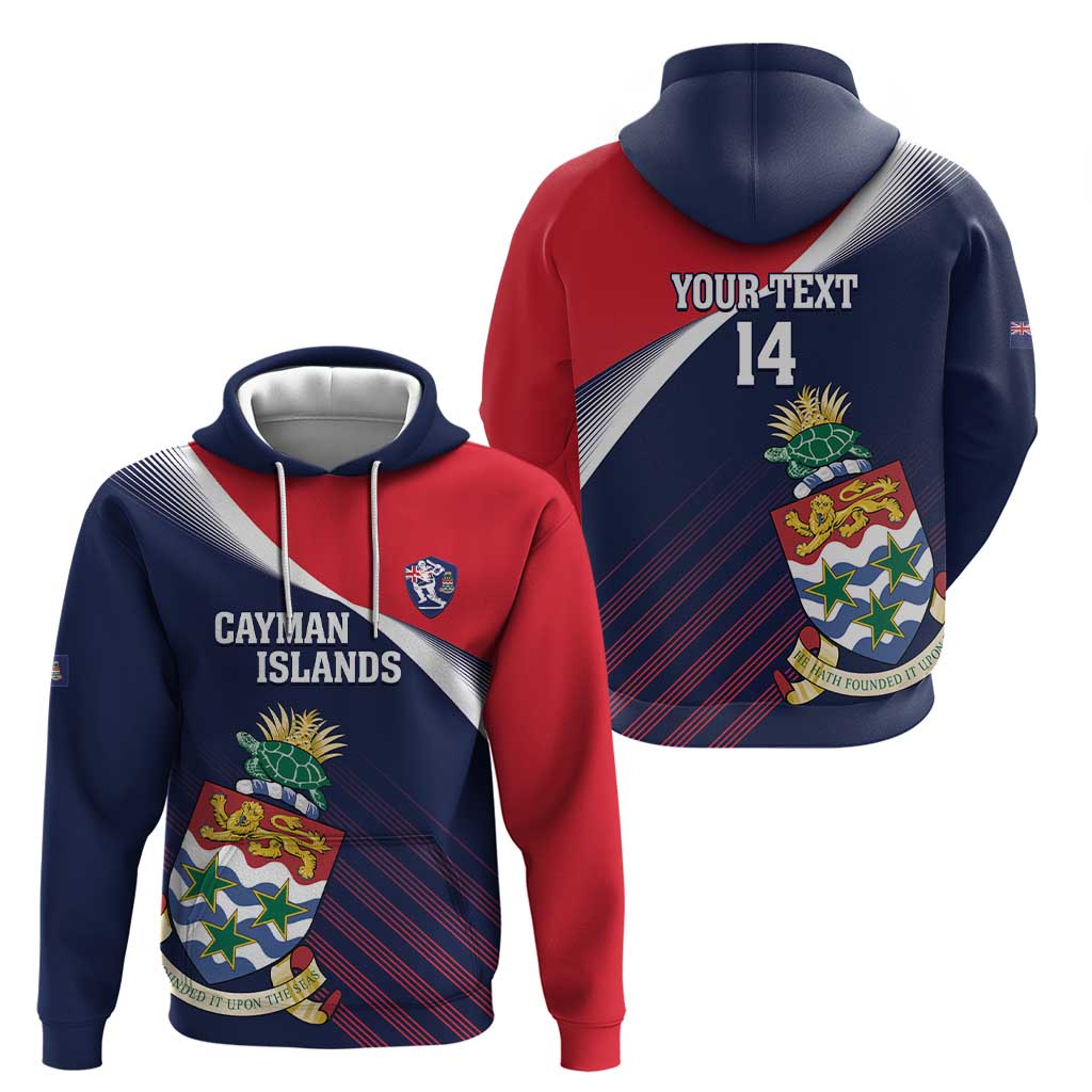 Custom Cayman Islands Cricket Hoodie 2025 Sporty Style LT14