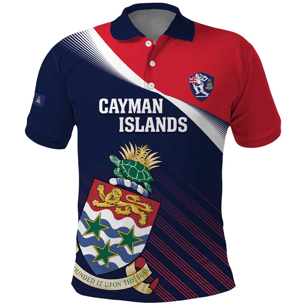 Custom Cayman Islands Cricket Polo Shirt 2025 Sporty Style LT14