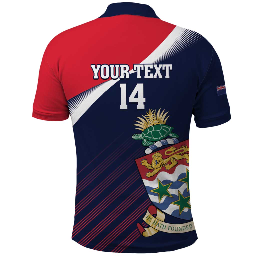 Custom Cayman Islands Cricket Polo Shirt 2025 Sporty Style LT14