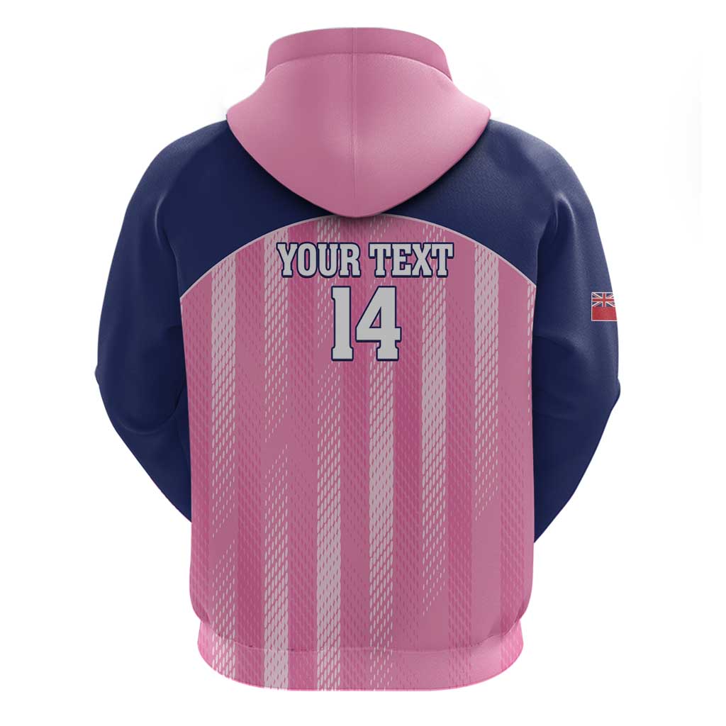 Custom Bermuda Cricket Hoodie Go Gombey Warriors LT14