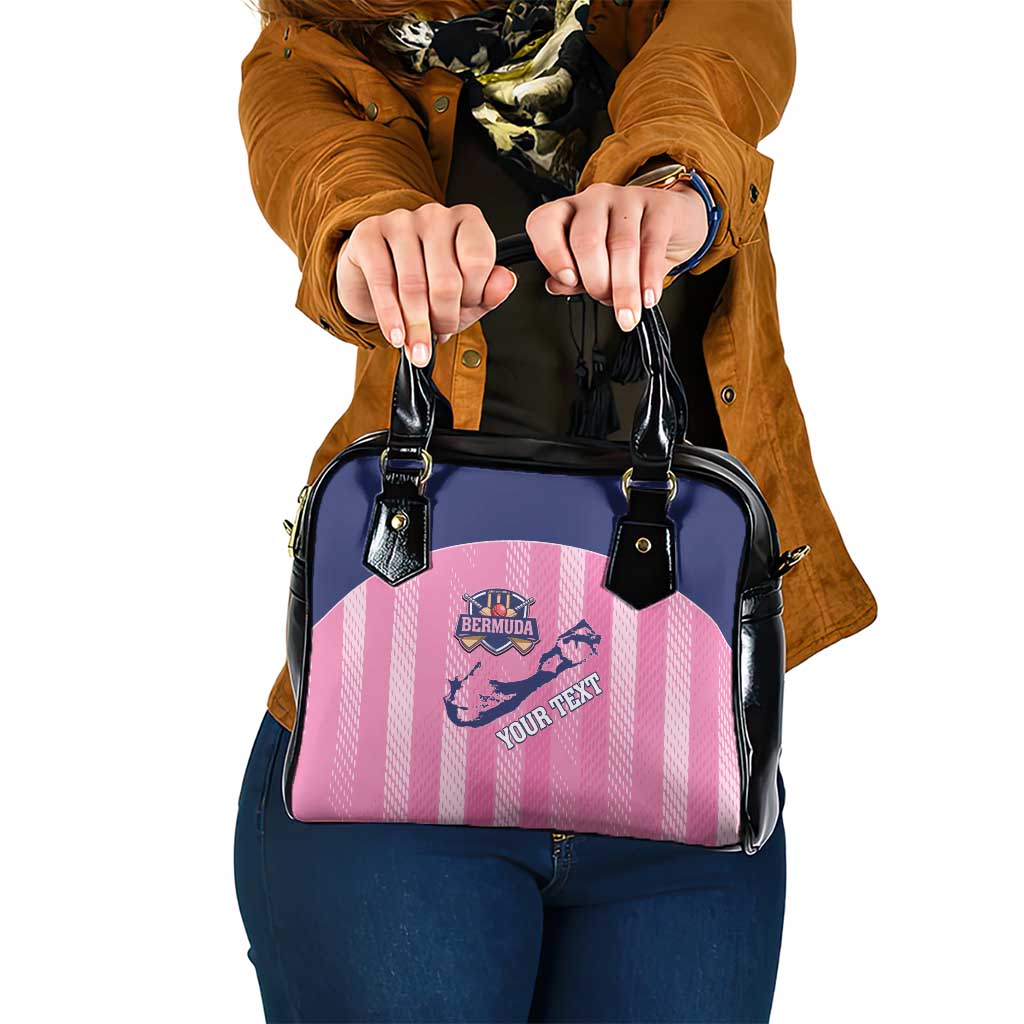 Custom Bermuda Cricket Shoulder Handbag Go Gombey Warriors LT14