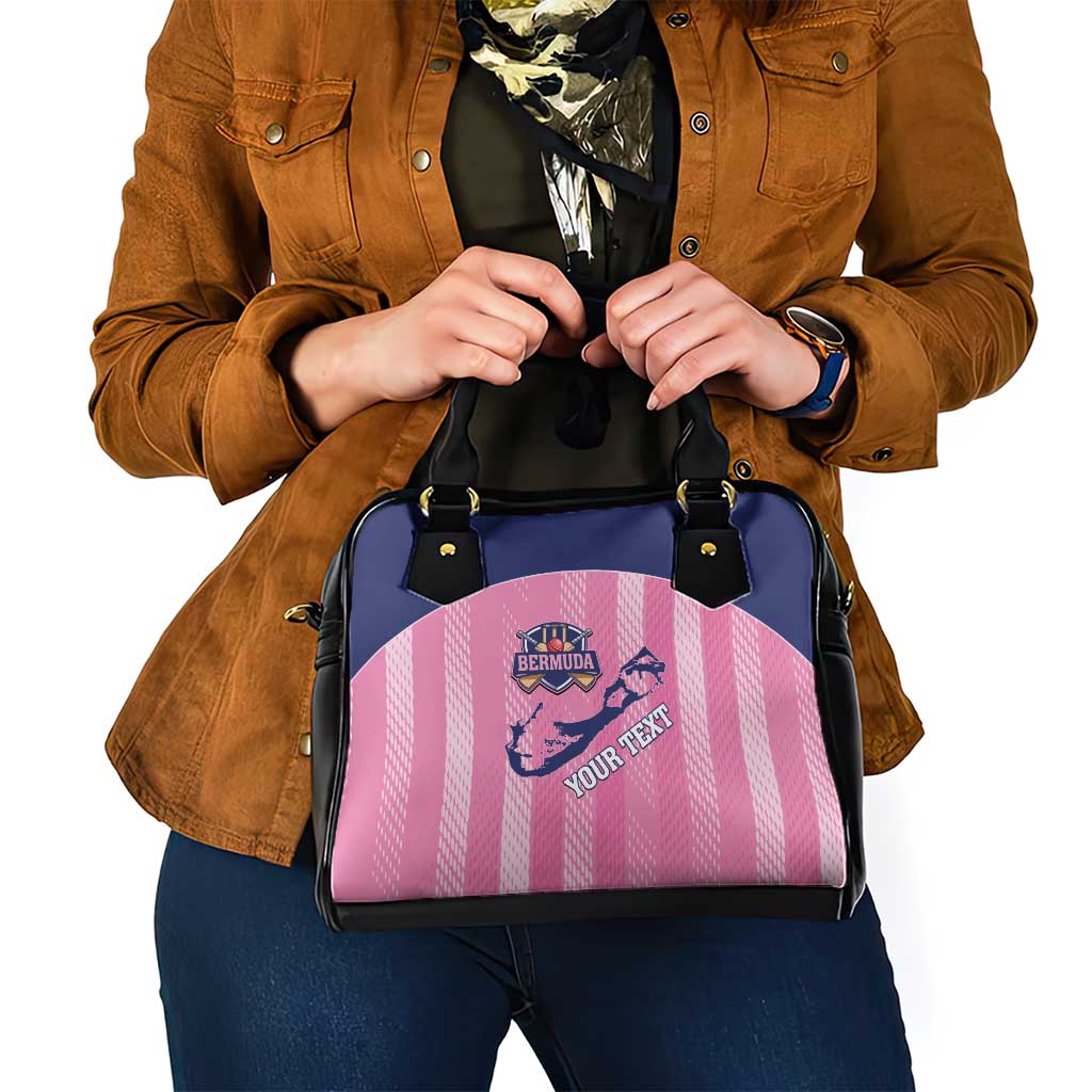 Custom Bermuda Cricket Shoulder Handbag Go Gombey Warriors LT14