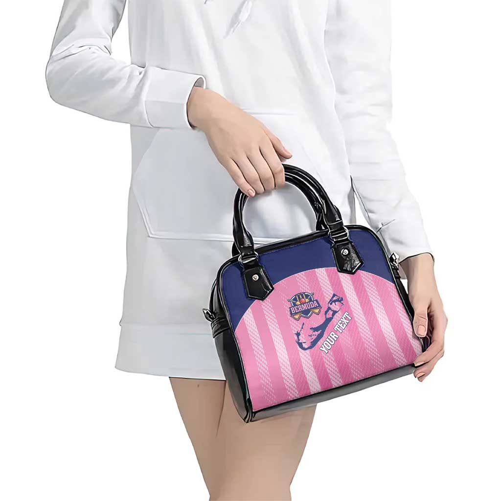 Custom Bermuda Cricket Shoulder Handbag Go Gombey Warriors LT14