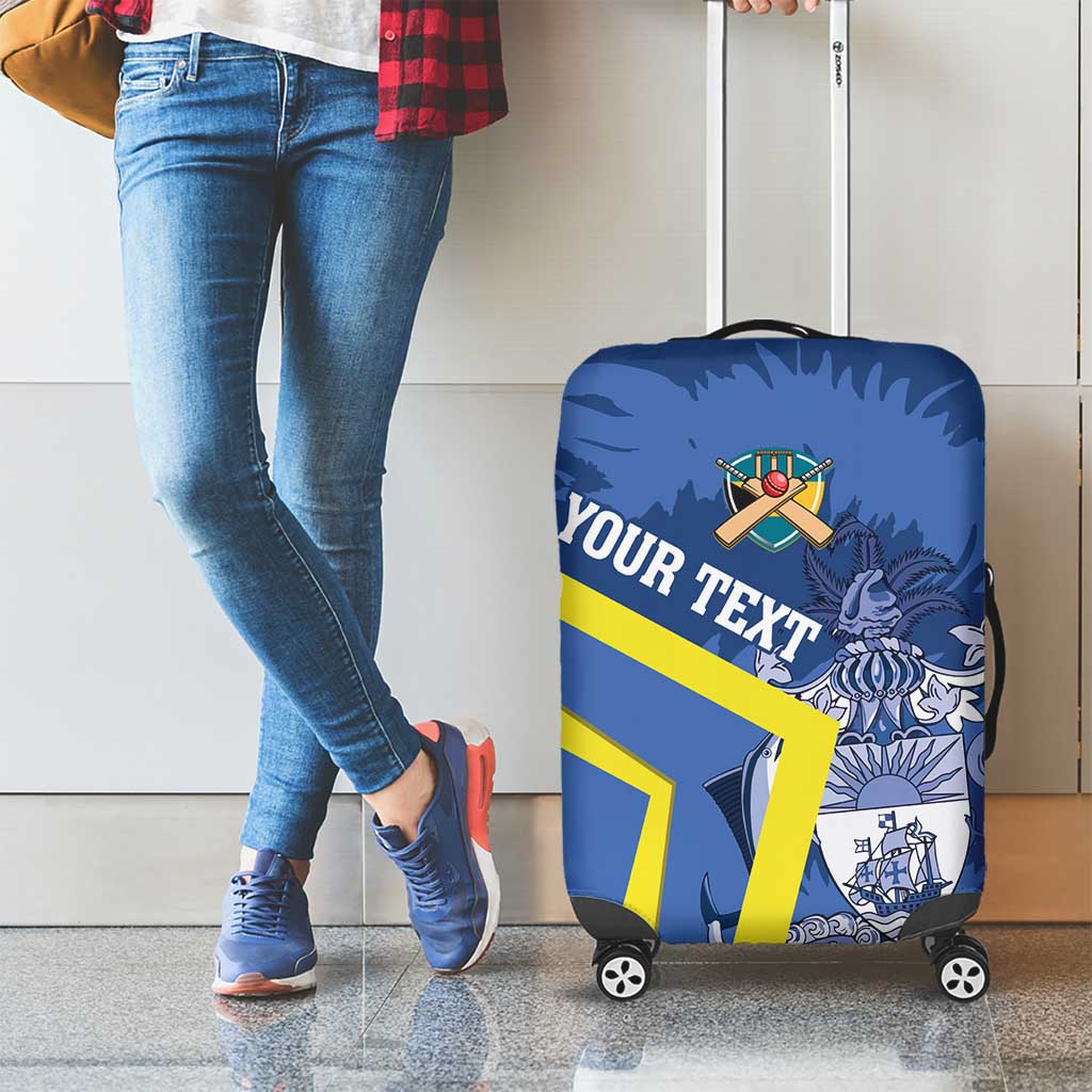 Custom The Bahamas Cricket Luggage Cover Come On Bahamian LT14