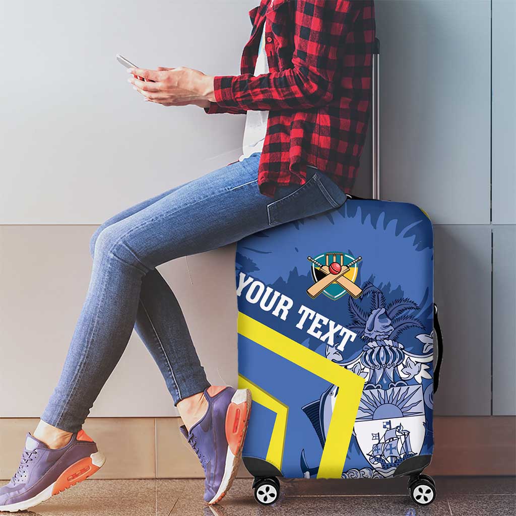 Custom The Bahamas Cricket Luggage Cover Come On Bahamian LT14