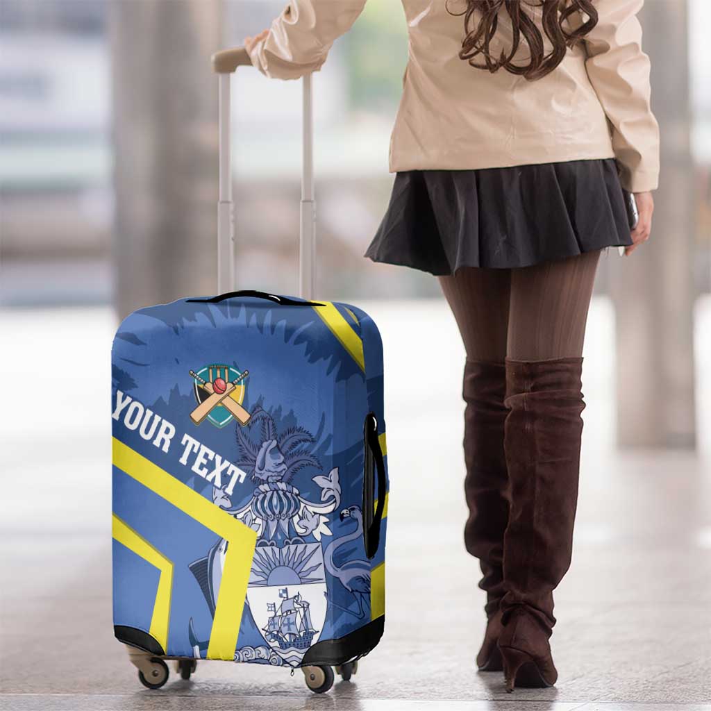 Custom The Bahamas Cricket Luggage Cover Come On Bahamian LT14