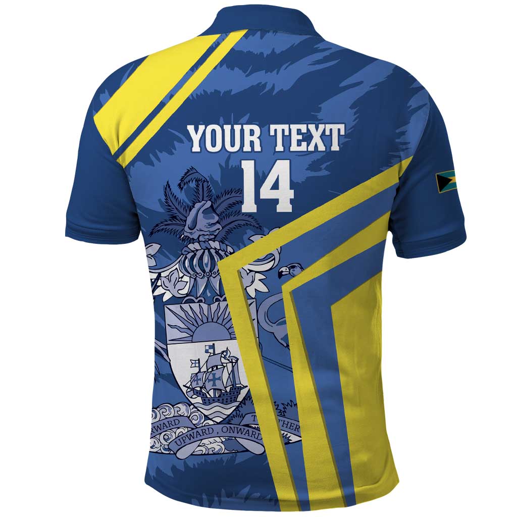 Custom The Bahamas Cricket Polo Shirt Come On Bahamian LT14