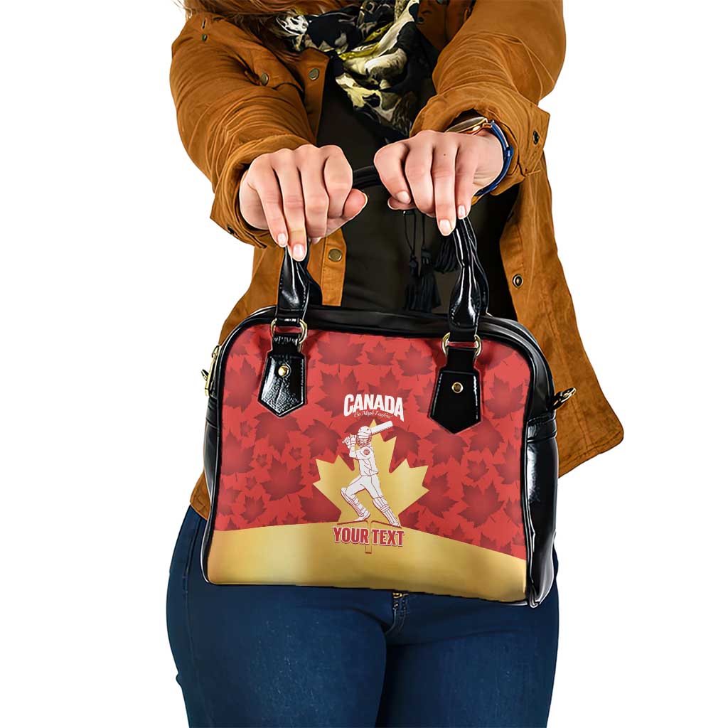 Custom Canada Cricket Shoulder Handbag Come On Maple Leaf LT14