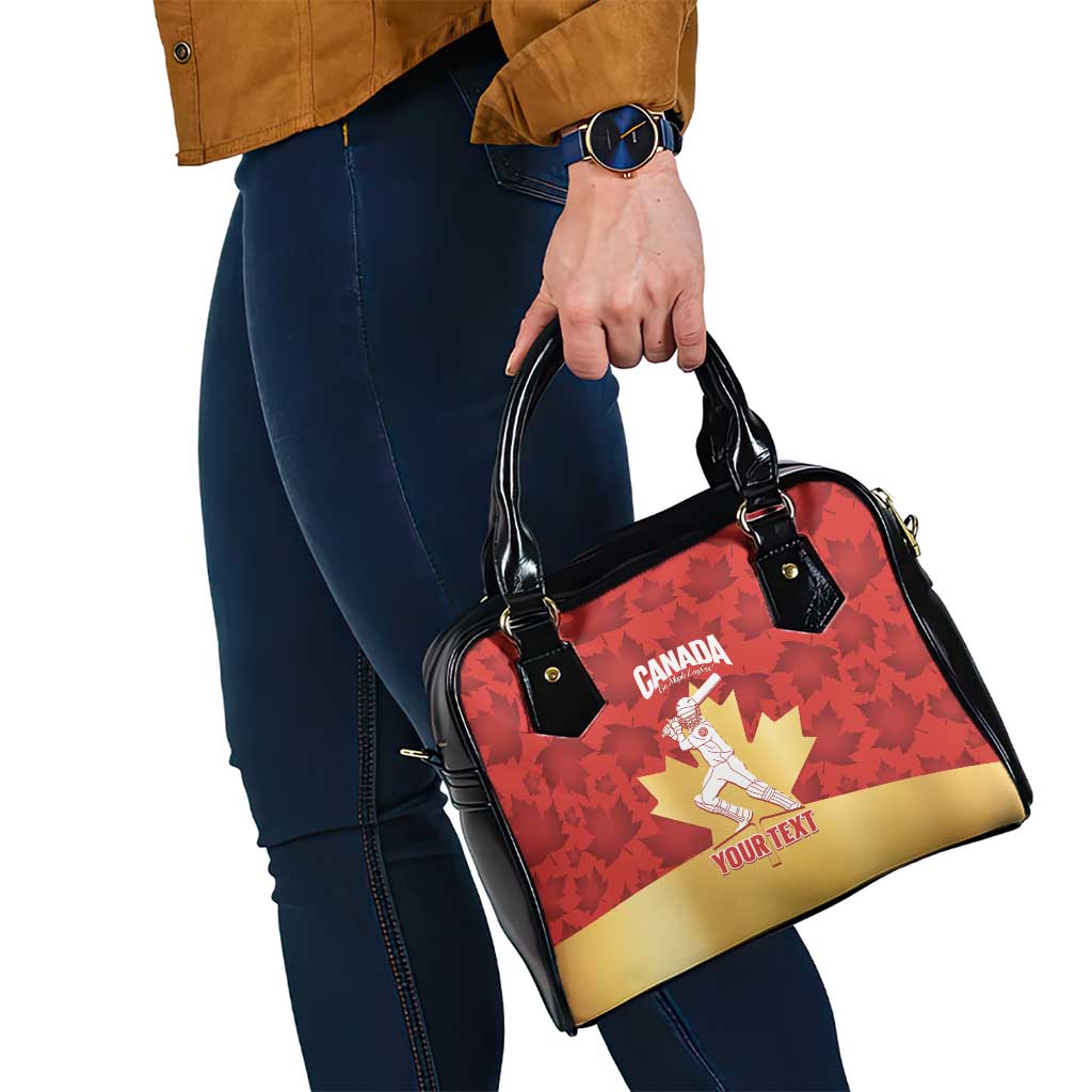 Custom Canada Cricket Shoulder Handbag Come On Maple Leaf LT14