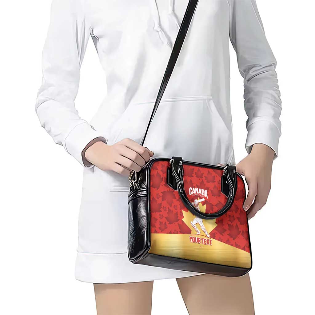 Custom Canada Cricket Shoulder Handbag Come On Maple Leaf LT14