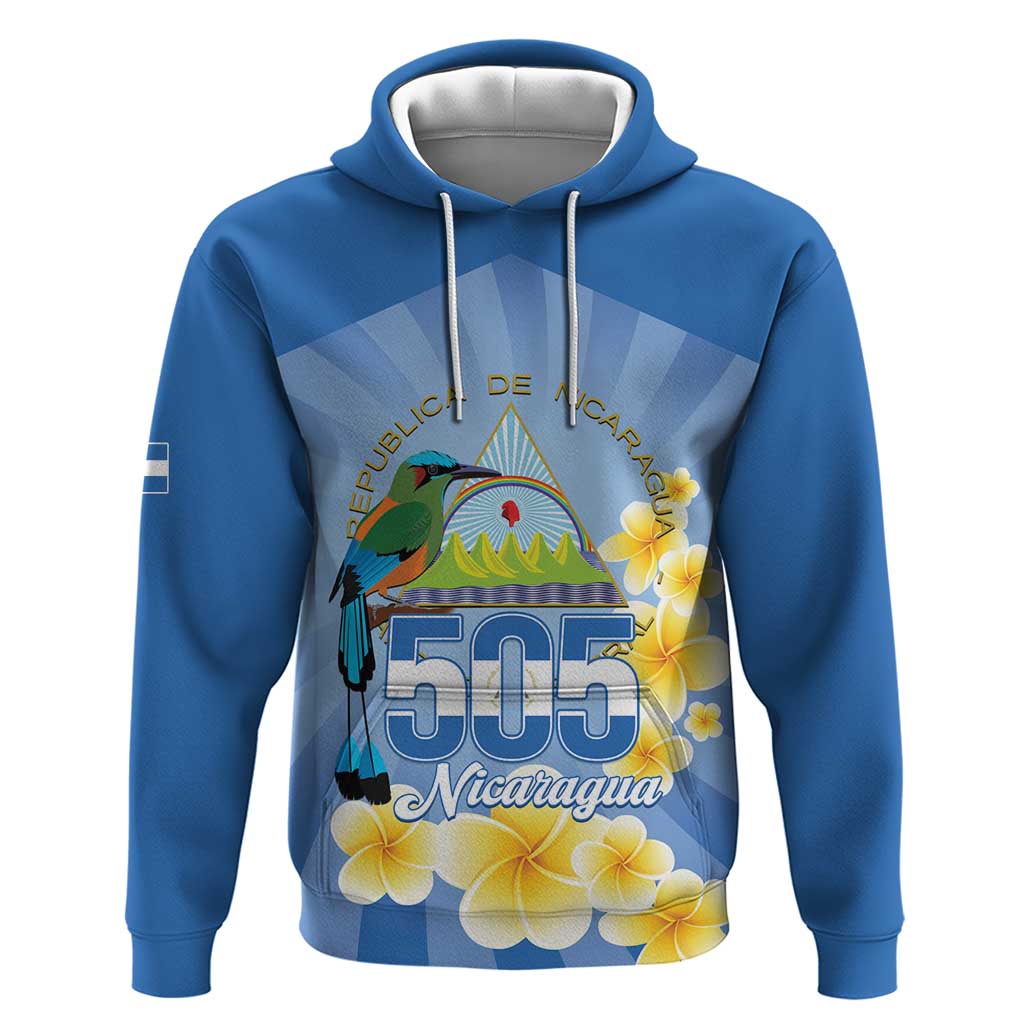 Personalized Nicaragua Independence Day Hoodie 505 Proud Guardabarranco Sacuanjoche LT14