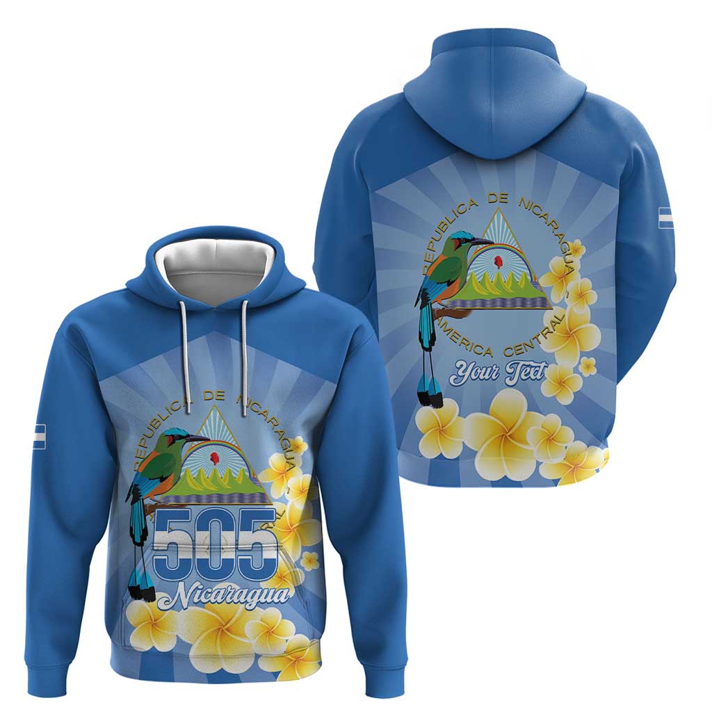 Personalized Nicaragua Independence Day Hoodie 505 Proud Guardabarranco Sacuanjoche LT14