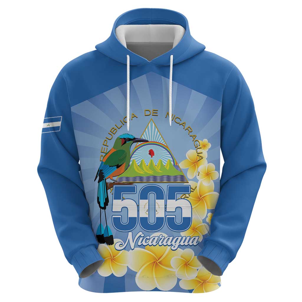 Personalized Nicaragua Independence Day Hoodie 505 Proud Guardabarranco Sacuanjoche LT14