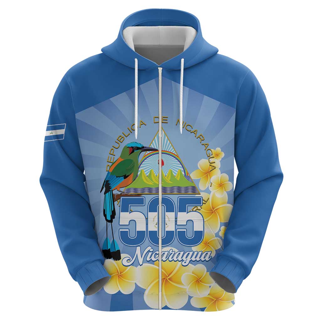 Personalized Nicaragua Independence Day Hoodie 505 Proud Guardabarranco Sacuanjoche LT14