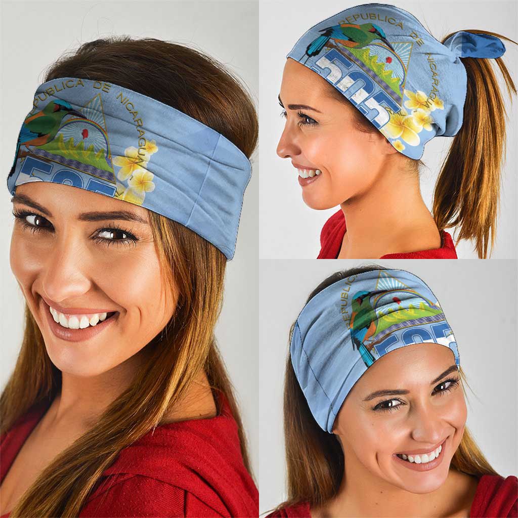 Personalized Nicaragua Independence Day Neck Gaiter 505 Proud Guardabarranco Sacuanjoche LT14