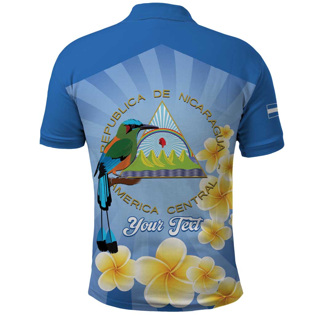 Personalized Nicaragua Independence Day Polo Shirt 505 Proud Guardabarranco Sacuanjoche LT14