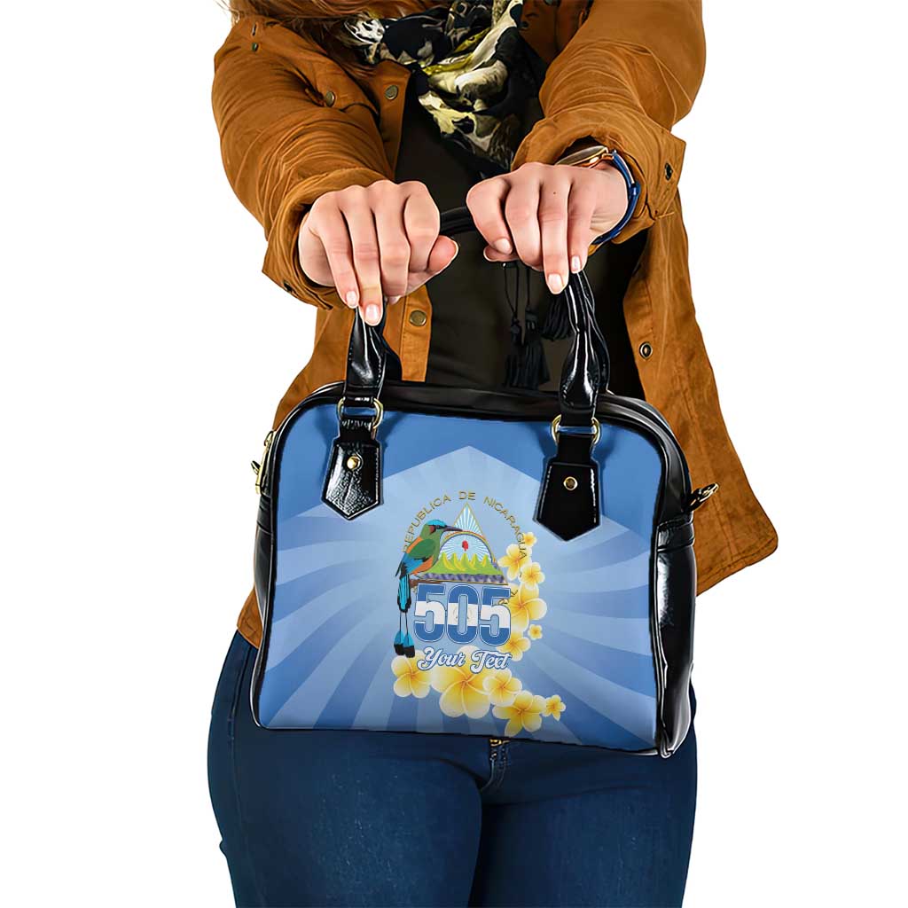 Personalized Nicaragua Independence Day Shoulder Handbag 505 Proud Guardabarranco Sacuanjoche LT14