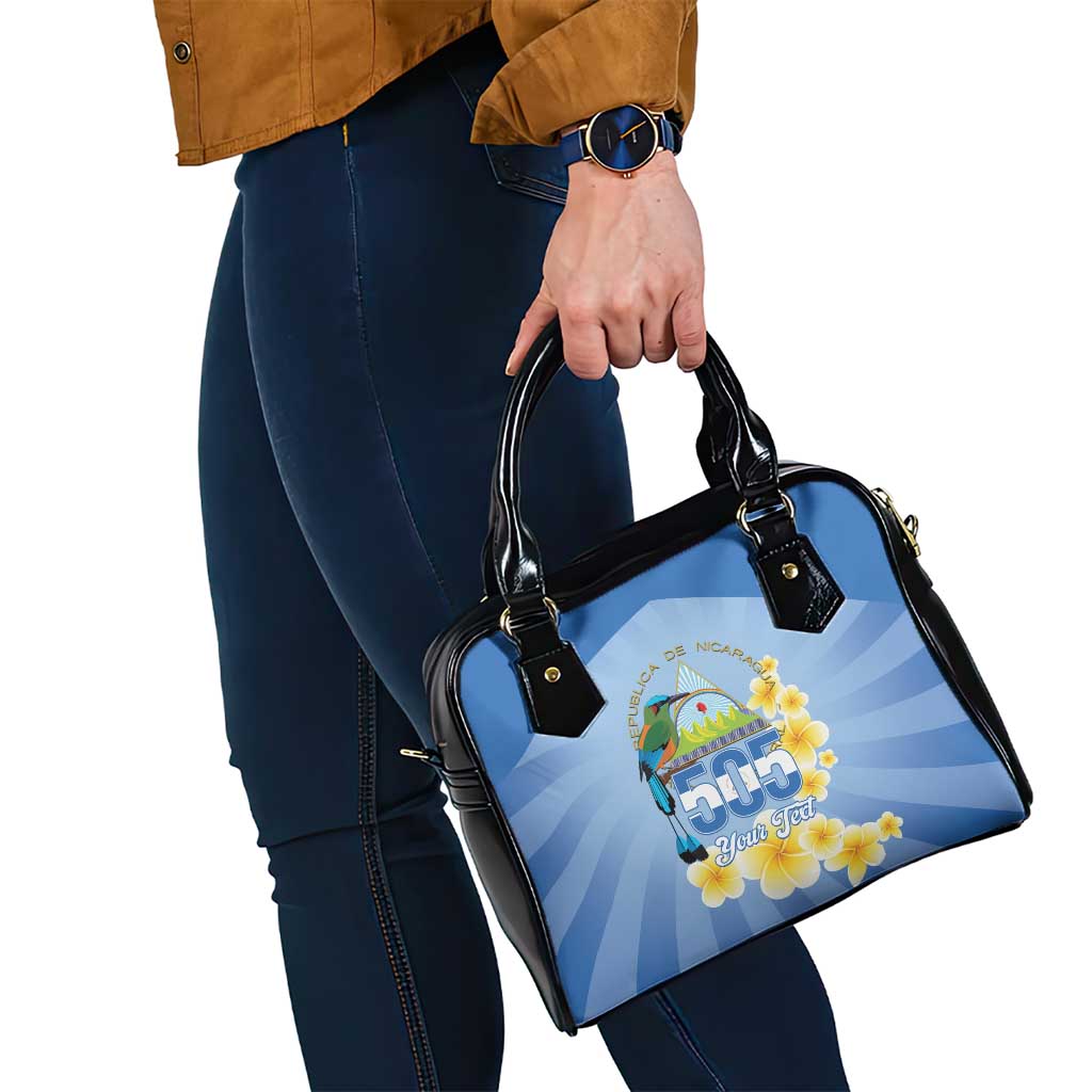 Personalized Nicaragua Independence Day Shoulder Handbag 505 Proud Guardabarranco Sacuanjoche LT14