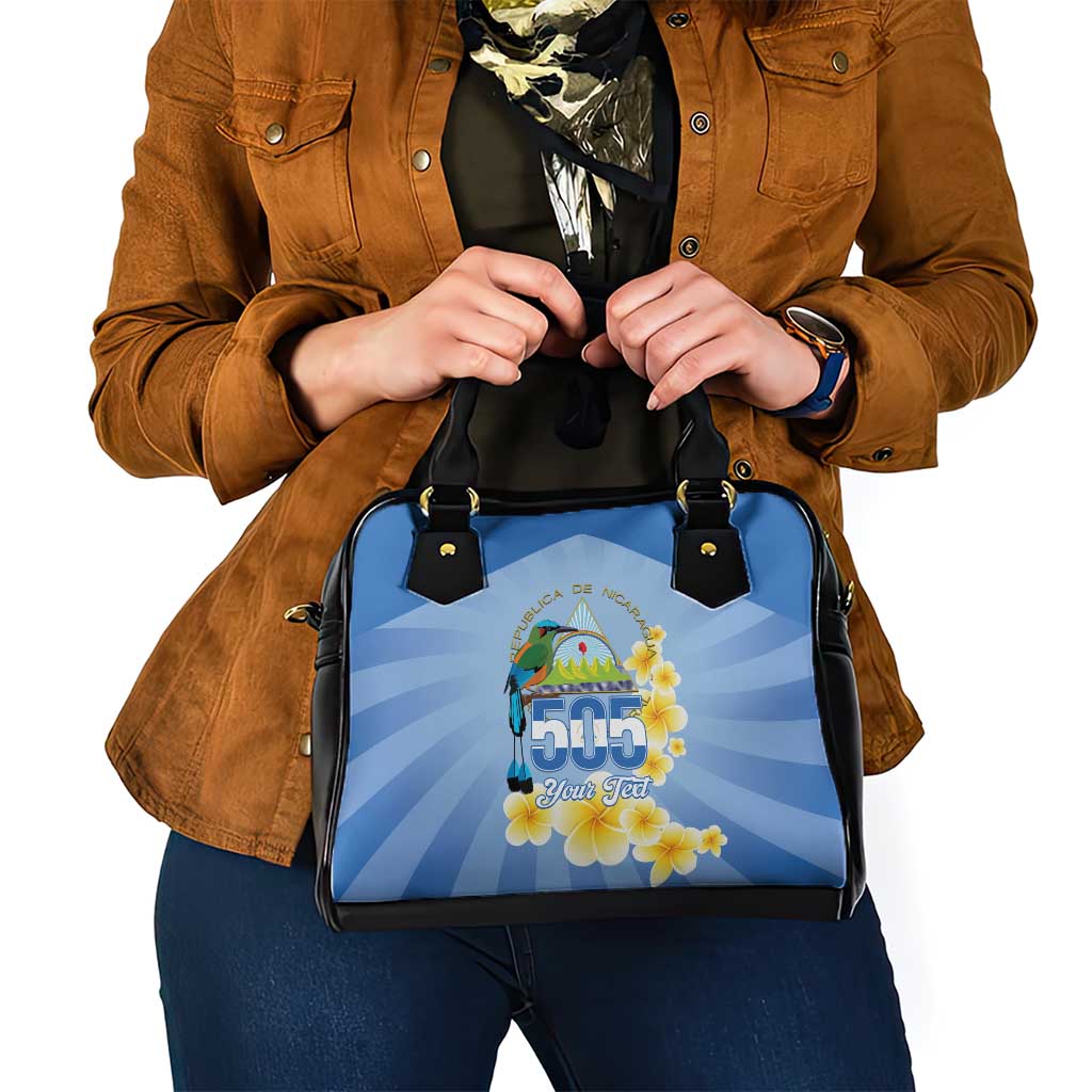Personalized Nicaragua Independence Day Shoulder Handbag 505 Proud Guardabarranco Sacuanjoche LT14