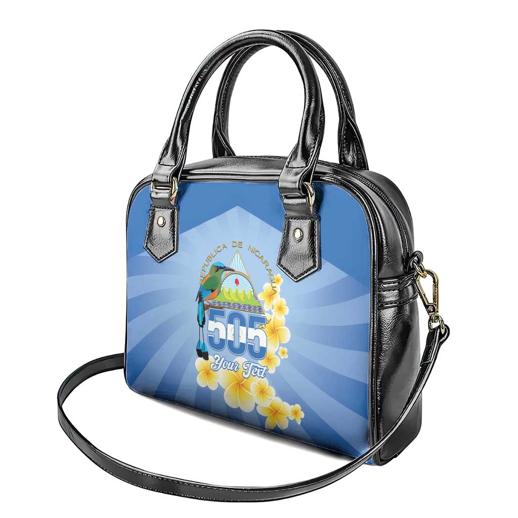 Personalized Nicaragua Independence Day Shoulder Handbag 505 Proud Guardabarranco Sacuanjoche LT14