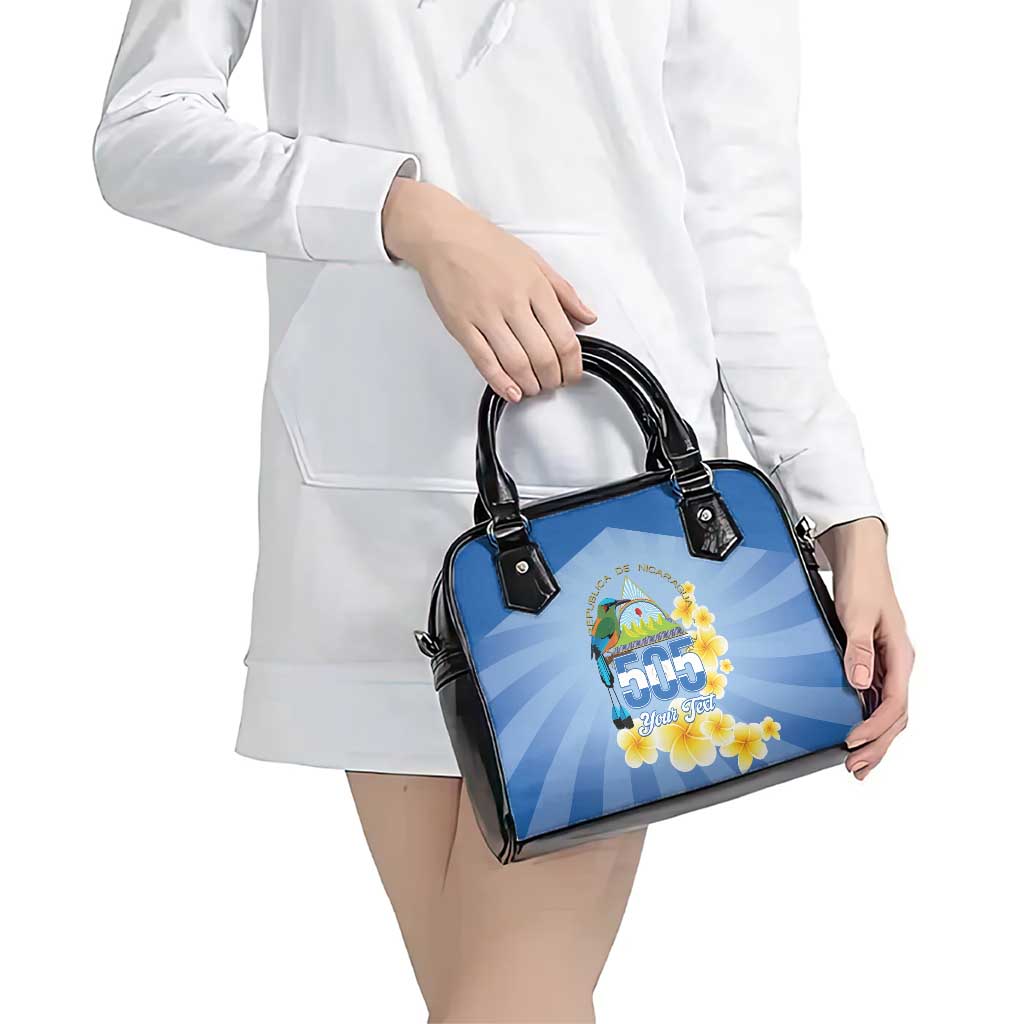 Personalized Nicaragua Independence Day Shoulder Handbag 505 Proud Guardabarranco Sacuanjoche LT14