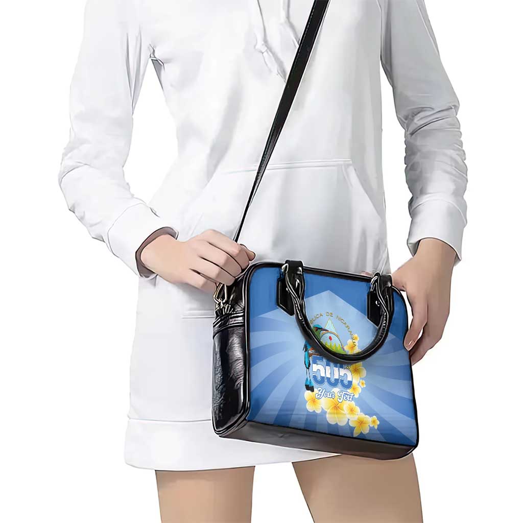 Personalized Nicaragua Independence Day Shoulder Handbag 505 Proud Guardabarranco Sacuanjoche LT14