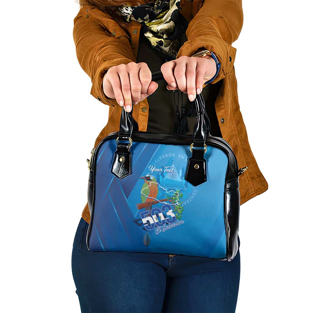 Personalized Que Viva El Salvador Shoulder Handbag Guardabarranco 503 Independence Day Proud LT14