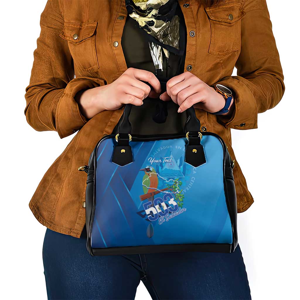 Personalized Que Viva El Salvador Shoulder Handbag Guardabarranco 503 Independence Day Proud LT14