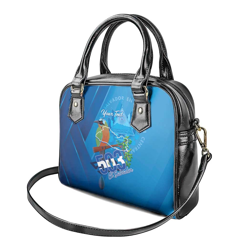 Personalized Que Viva El Salvador Shoulder Handbag Guardabarranco 503 Independence Day Proud LT14