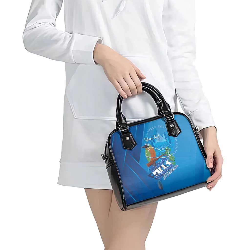 Personalized Que Viva El Salvador Shoulder Handbag Guardabarranco 503 Independence Day Proud LT14