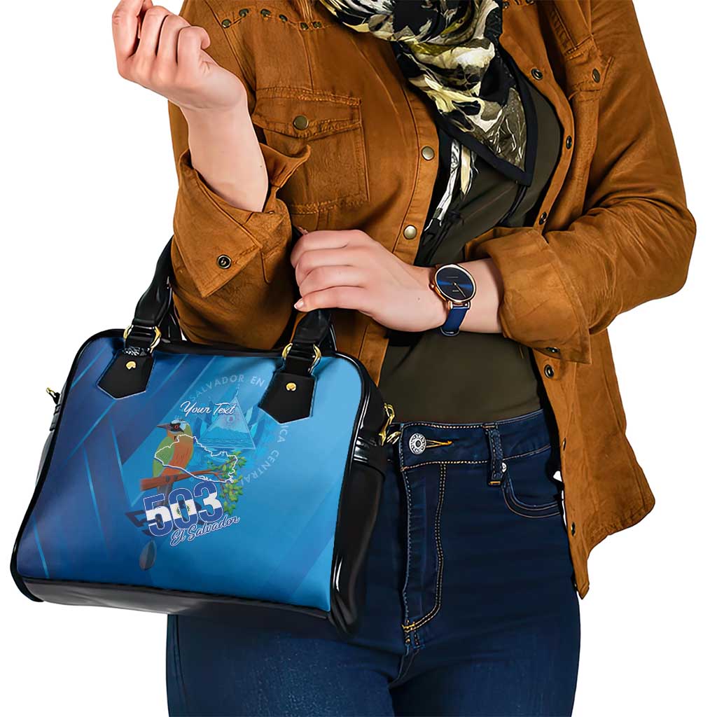 Personalized Que Viva El Salvador Shoulder Handbag Guardabarranco 503 Independence Day Proud LT14