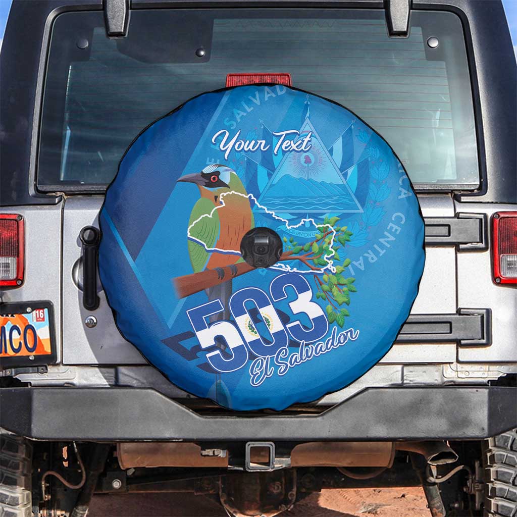 Personalized Que Viva El Salvador Spare Tire Cover Guardabarranco 503 Independence Day Proud LT14