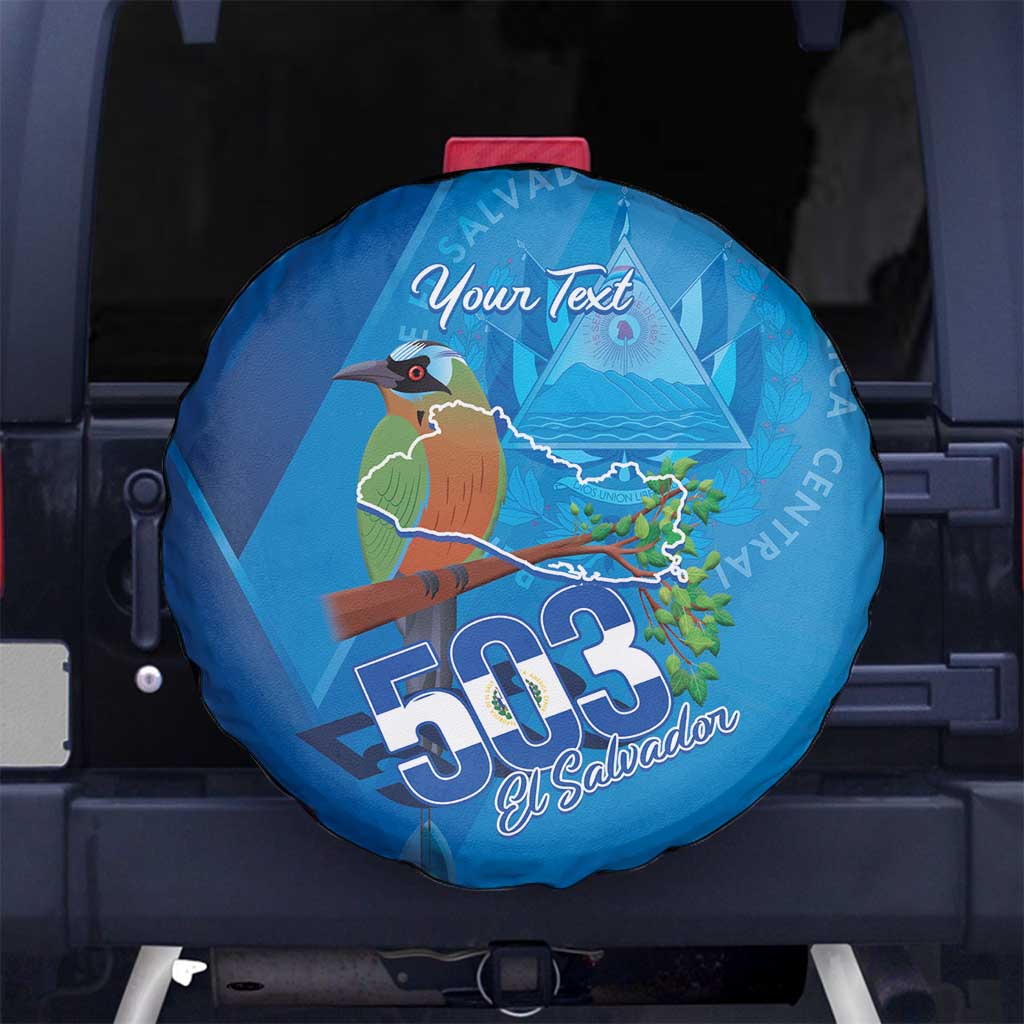 Personalized Que Viva El Salvador Spare Tire Cover Guardabarranco 503 Independence Day Proud LT14