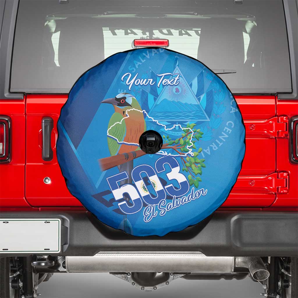 Personalized Que Viva El Salvador Spare Tire Cover Guardabarranco 503 Independence Day Proud LT14
