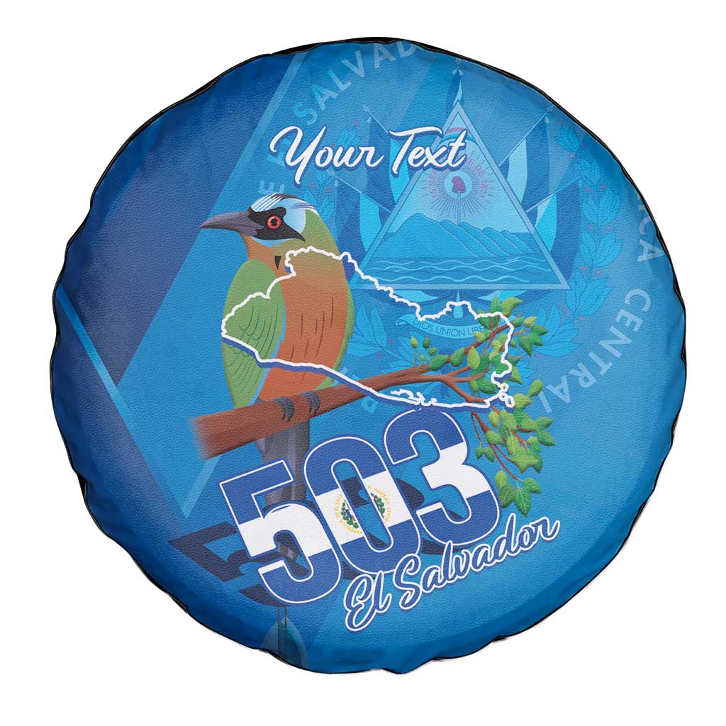Personalized Que Viva El Salvador Spare Tire Cover Guardabarranco 503 Independence Day Proud LT14