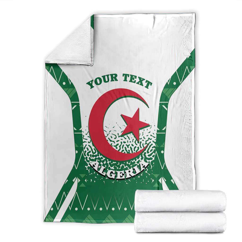 Personalized Afro Algeria Blanket Coat Of Arms African Pattern LT14