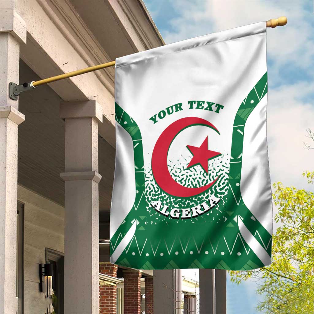 Personalized Afro Algeria Garden Flag Coat Of Arms African Pattern LT14