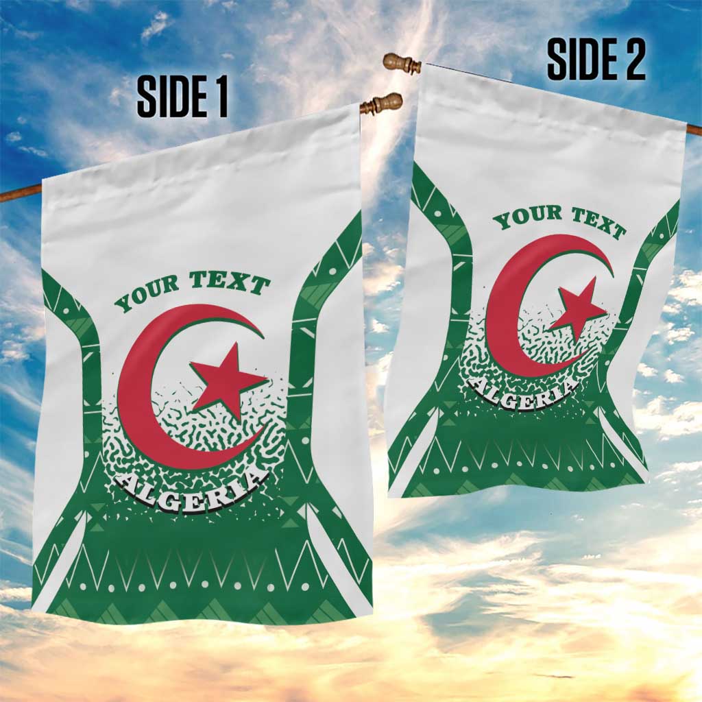 Personalized Afro Algeria Garden Flag Coat Of Arms African Pattern LT14