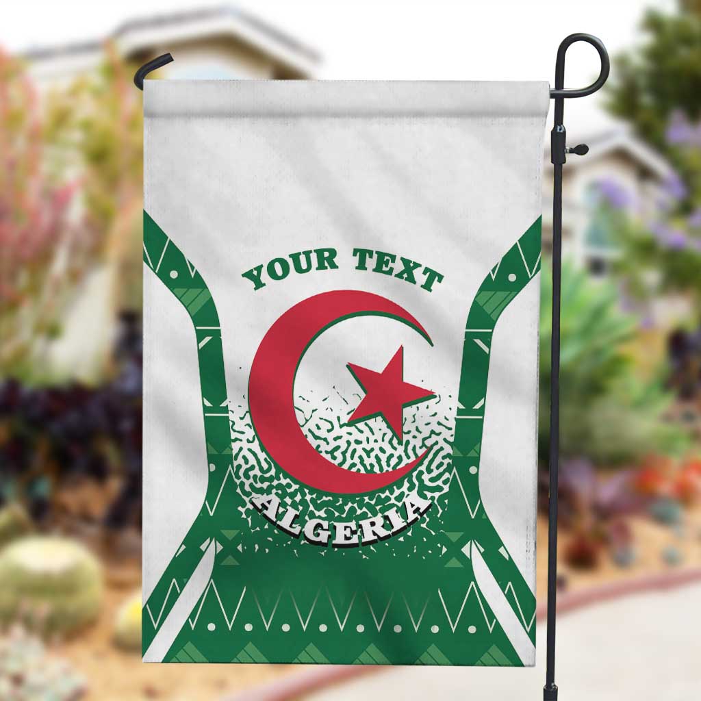 Personalized Afro Algeria Garden Flag Coat Of Arms African Pattern LT14