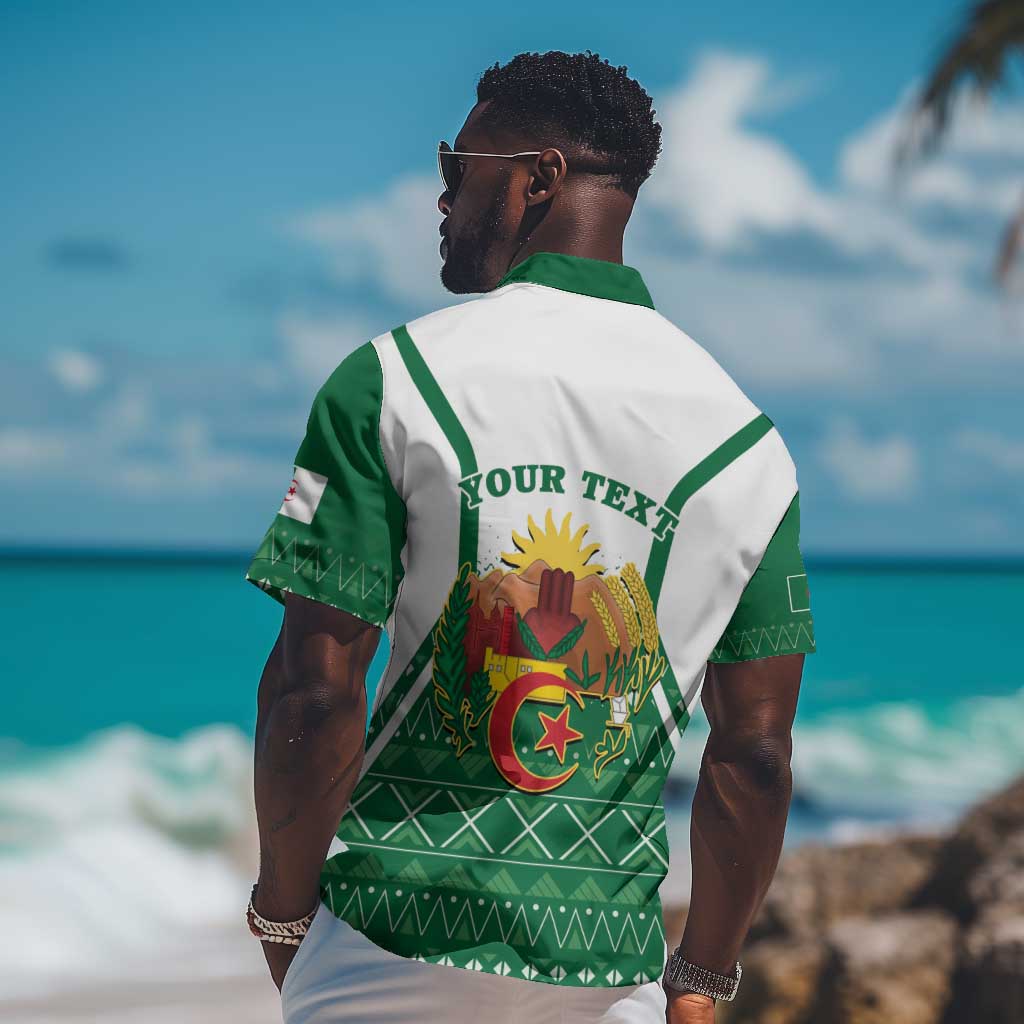 Personalized Afro Algeria Hawaiian Shirt Coat Of Arms African Pattern LT14